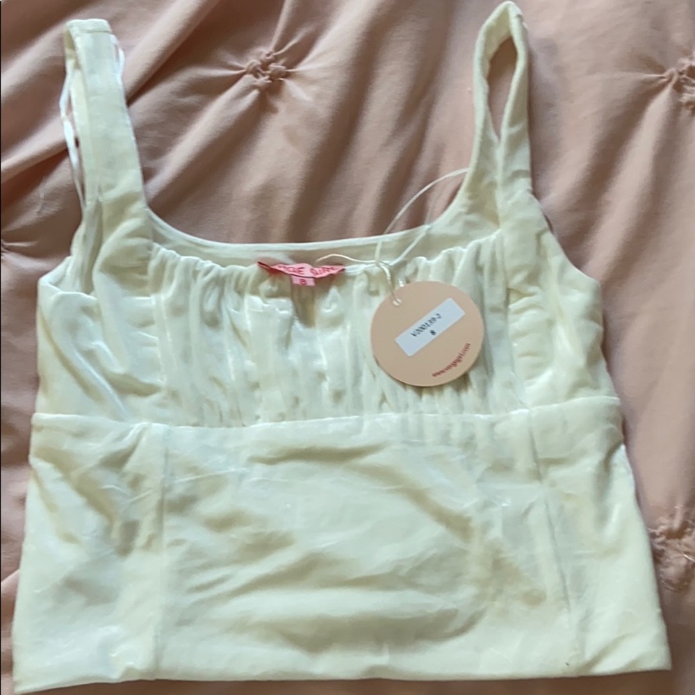 Verge girl rough rider top